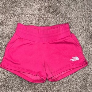 Girls 7/8 The North Face Fuchsia Active Shorts